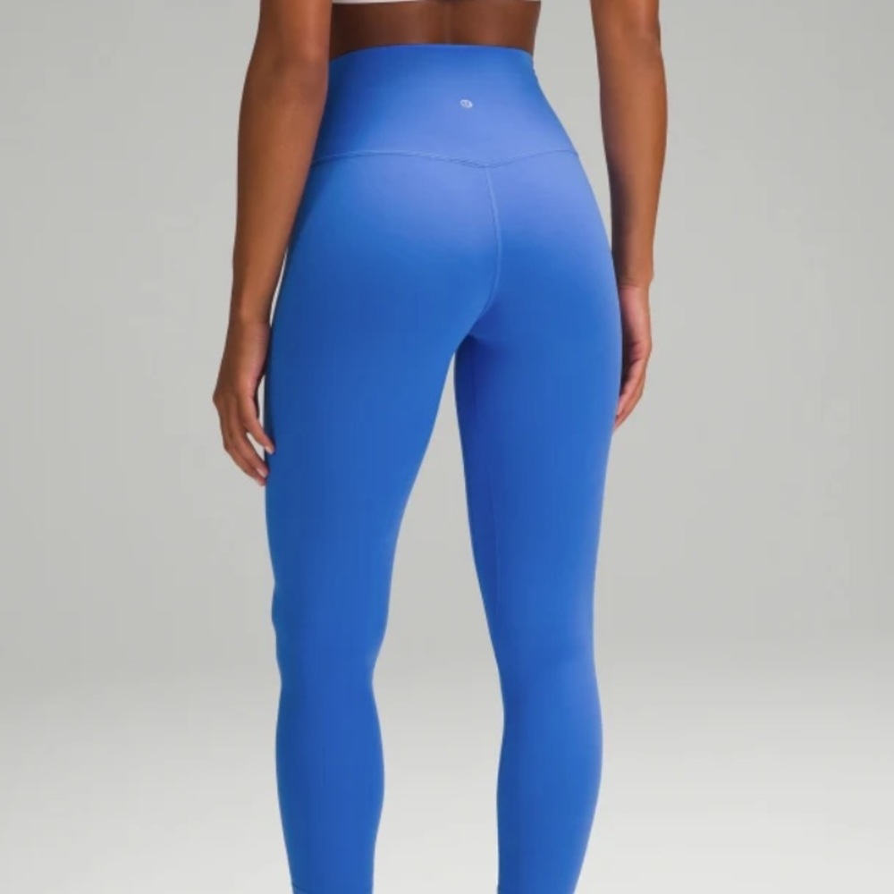 Lululemon High-Rise Blue Align Leggings